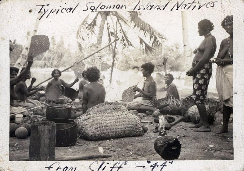 Typical Solomon Island Natives