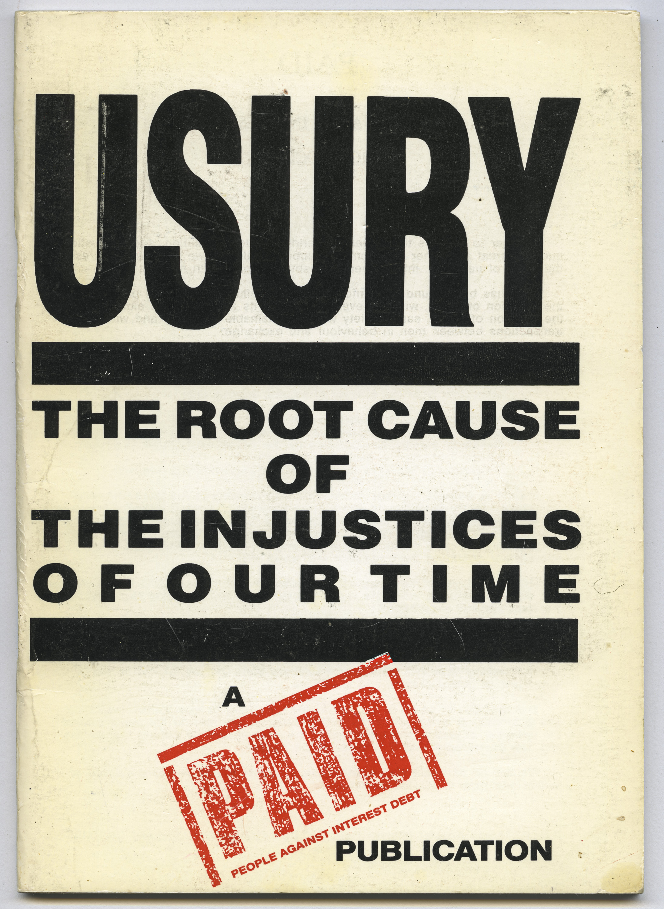 Usury (Grenada, Spain: Madinah Press, 1989)