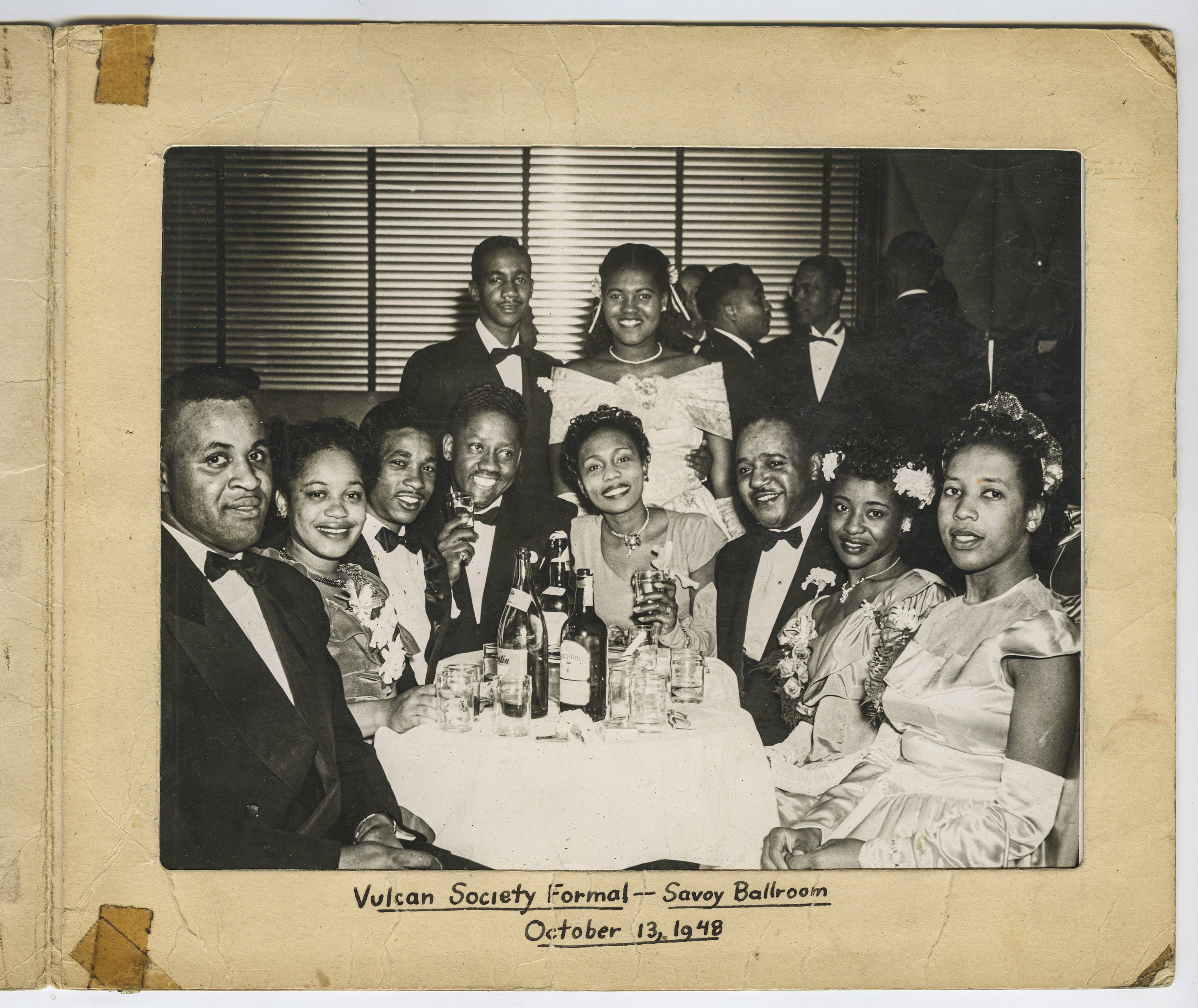 Vulcan Society Formal - Savoy Ballroom, October 13, 1948.