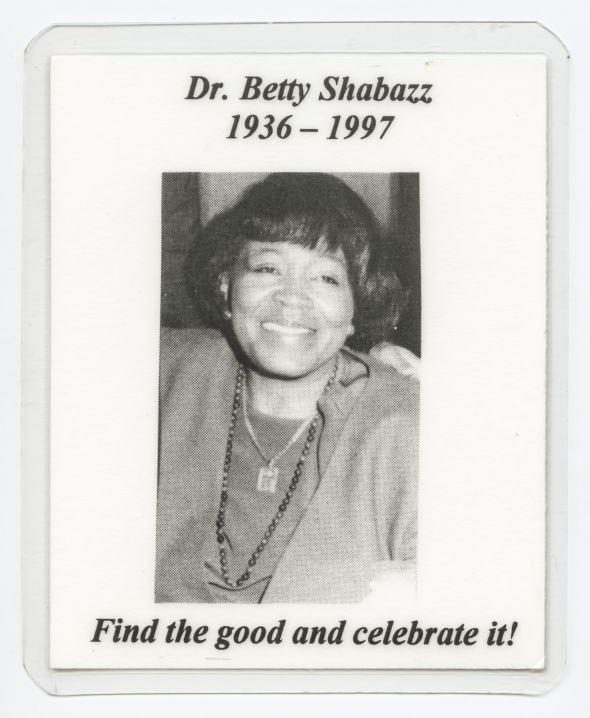 Dr. Betty Shabazz