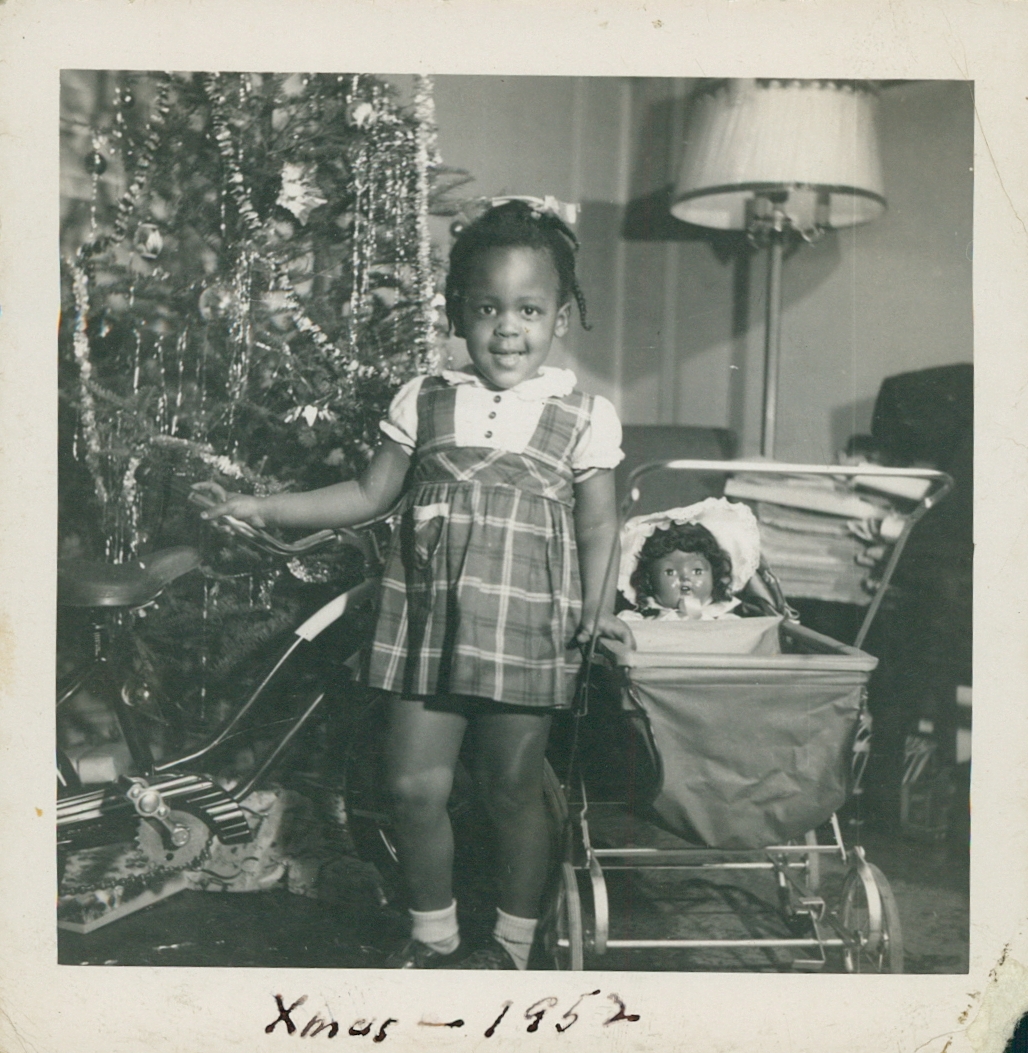 Christmas 1952 – is that a Black doll?