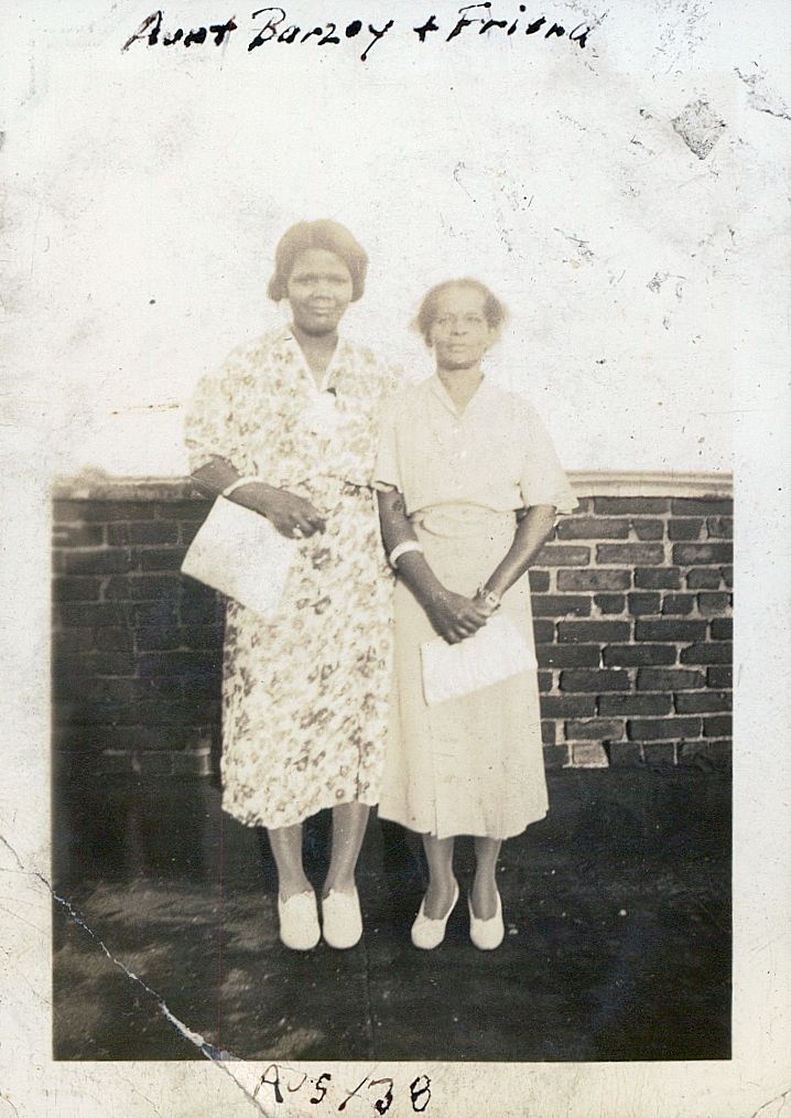 Aubrey’s maternal aunt and aunt’s friend, August 1938.