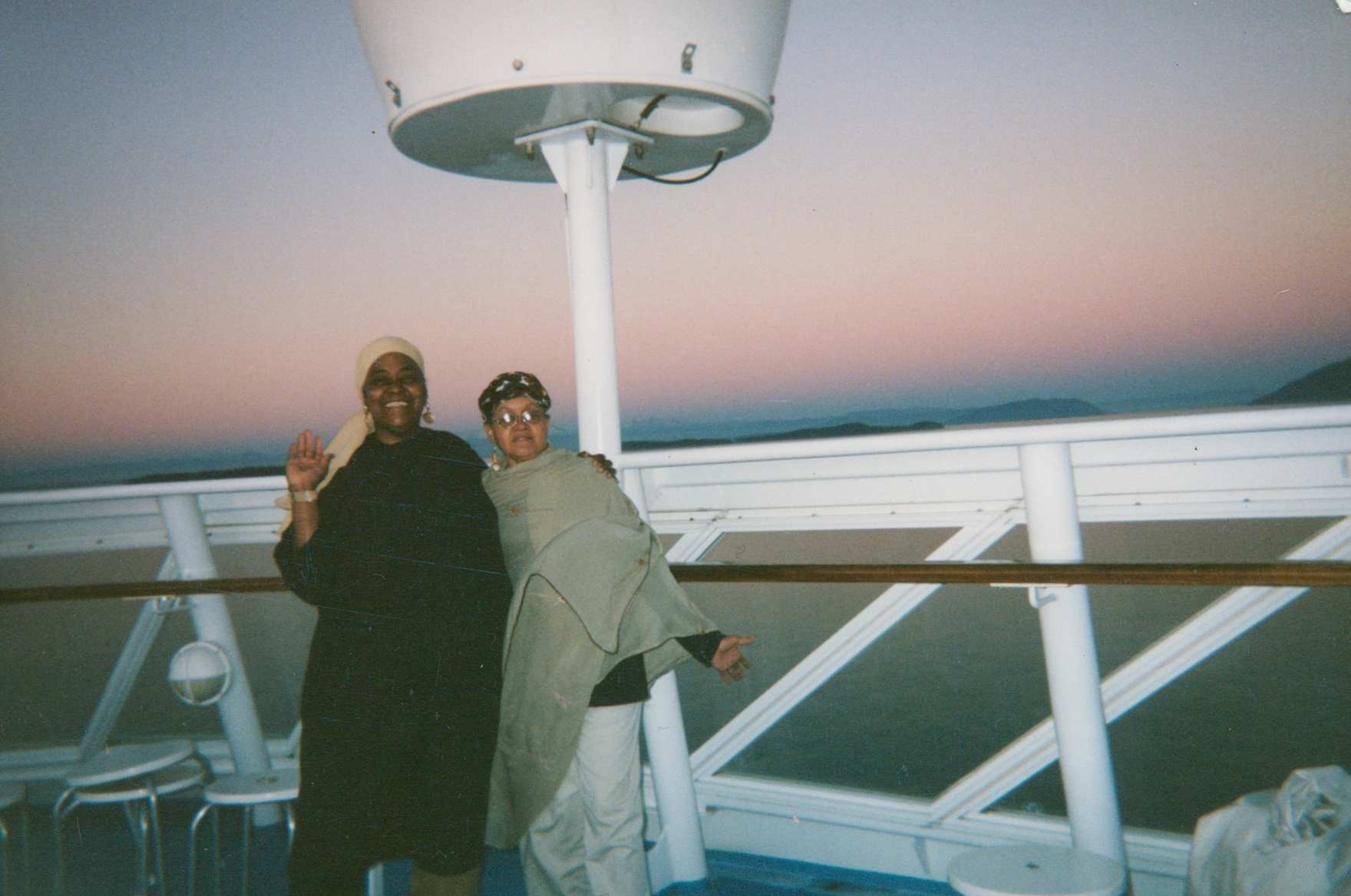 Sis. Kareemah in Alaska.