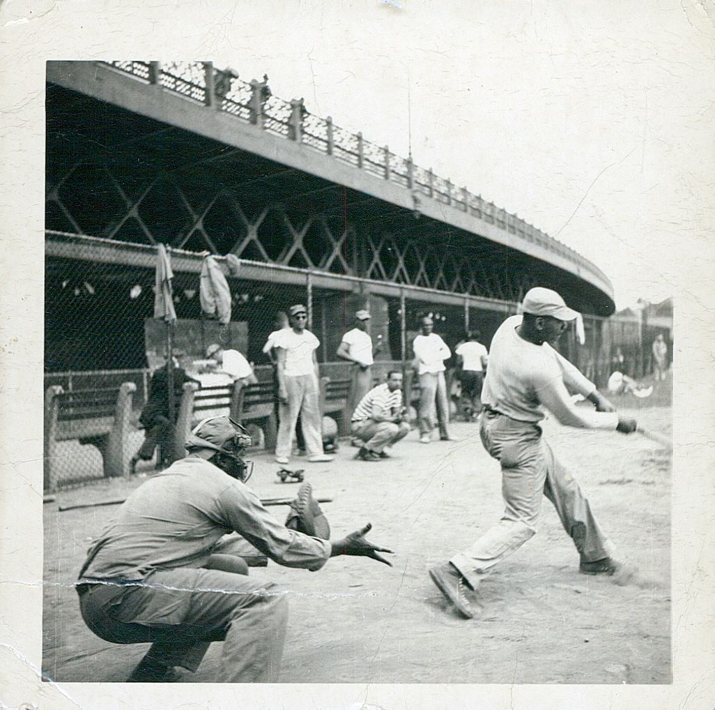 Vulcan Softball Practice in 1949.